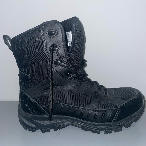 MENS LAPG TAC ATHLETE 7” BOOTS SIZE 8 BLACK - Excellent Condition - Picture 2 of 10